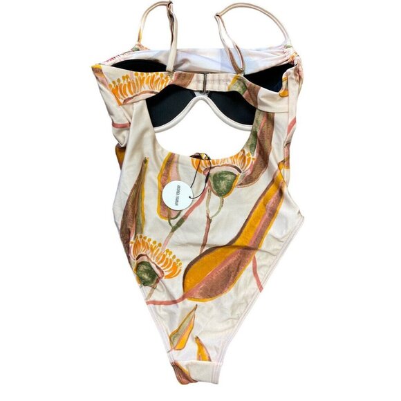 Andrea Iyamah sz XS Swimsuit Underwire One Piece Designer Resortwear Vacation - Picture 4 of 5